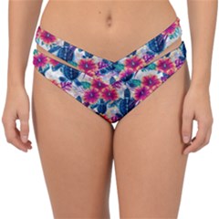 Double Strap Halter Bikini Bottoms 