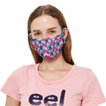 Tropical Flowers Turtles CBDOilPrincess Edf1ea6f-2cc5-4f0b-a5cc-9c146c7d79e4 Crease Cloth Face Mask (Adult)