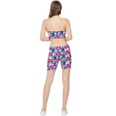 Stretch Shorts and Tube Top Set 