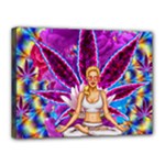 Psychedelic Meditation  CBDOilPrincess  71bfb2da-e92a-4d84-8ee3-468fa9cd04c2 Canvas 16  x 12  (Stretched)