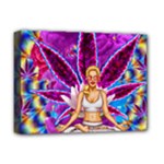 Psychedelic Meditation  CBDOilPrincess  71bfb2da-e92a-4d84-8ee3-468fa9cd04c2 Deluxe Canvas 16  x 12  (Stretched) 