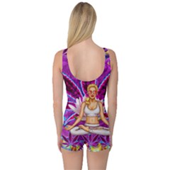 One Piece Boyleg Swimsuit 