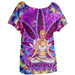 Psychedelic Meditation  CBDOilPrincess  71bfb2da-e92a-4d84-8ee3-468fa9cd04c2 Women s Oversized Tee