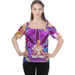 Psychedelic Meditation  CBDOilPrincess  71bfb2da-e92a-4d84-8ee3-468fa9cd04c2 Cutout Shoulder Tee