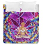 Psychedelic Meditation  CBDOilPrincess  71bfb2da-e92a-4d84-8ee3-468fa9cd04c2 Duvet Cover Double Side (Queen Size)