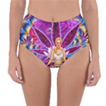Psychedelic Meditation  CBDOilPrincess  71bfb2da-e92a-4d84-8ee3-468fa9cd04c2 Reversible High-Waist Bikini Bottoms