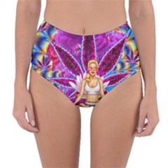 Reversible High-Waist Bikini Bottoms 