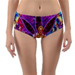Psychedelic Meditation  CBDOilPrincess  71bfb2da-e92a-4d84-8ee3-468fa9cd04c2 Reversible Mid-Waist Bikini Bottoms