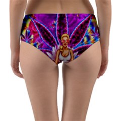 Reversible Mid-Waist Bikini Bottoms 
