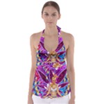 Psychedelic Meditation  CBDOilPrincess  71bfb2da-e92a-4d84-8ee3-468fa9cd04c2 Babydoll Tankini Top