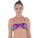 Psychedelic Meditation  CBDOilPrincess  71bfb2da-e92a-4d84-8ee3-468fa9cd04c2 Halter Bandeau Bikini Top