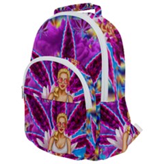 Rounded Multi Pocket Backpack 