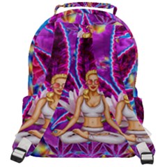 Rounded Multi Pocket Backpack 