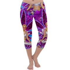 Capri Yoga Leggings Front Capri Yoga Leggings Front