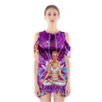 Psychedelic Meditation  CBDOilPrincess  71bfb2da-e92a-4d84-8ee3-468fa9cd04c2 Shoulder Cutout One Piece Dress