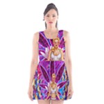 Psychedelic Meditation  CBDOilPrincess  71bfb2da-e92a-4d84-8ee3-468fa9cd04c2 Scoop Neck Skater Dress