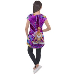 Cap Sleeve High Low Top 
