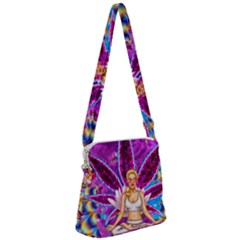 Zipper Messenger Bag 