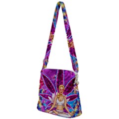 Zipper Messenger Bag 