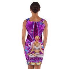 Wrap Front Bodycon Dress 