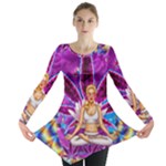 Psychedelic Meditation  CBDOilPrincess  71bfb2da-e92a-4d84-8ee3-468fa9cd04c2 Long Sleeve Tunic 