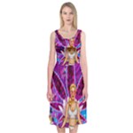 Psychedelic Meditation  CBDOilPrincess  71bfb2da-e92a-4d84-8ee3-468fa9cd04c2 Midi Sleeveless Dress