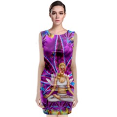 Classic Sleeveless Midi Dress 