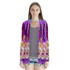 Drape Collar Cardigan 
