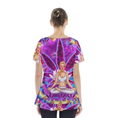 Skirt Hem Sports Top 