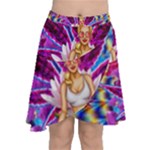 Psychedelic Meditation  CBDOilPrincess  71bfb2da-e92a-4d84-8ee3-468fa9cd04c2 Chiffon Wrap Front Skirt