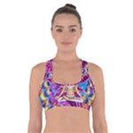 Psychedelic Meditation  CBDOilPrincess  71bfb2da-e92a-4d84-8ee3-468fa9cd04c2 Cross Back Sports Bra