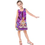 Psychedelic Meditation  CBDOilPrincess  71bfb2da-e92a-4d84-8ee3-468fa9cd04c2 Kids  Sleeveless Dress