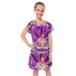 Psychedelic Meditation  CBDOilPrincess  71bfb2da-e92a-4d84-8ee3-468fa9cd04c2 Kids  Drop Waist Dress