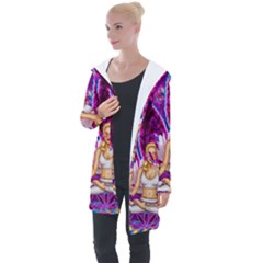 Longline Hooded Cardigan 