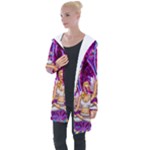 Psychedelic Meditation  CBDOilPrincess  71bfb2da-e92a-4d84-8ee3-468fa9cd04c2 Longline Hooded Cardigan