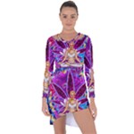 Psychedelic Meditation  CBDOilPrincess  71bfb2da-e92a-4d84-8ee3-468fa9cd04c2 Asymmetric Cut-Out Shift Dress