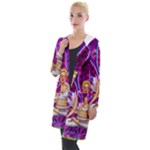 Psychedelic Meditation  CBDOilPrincess  71bfb2da-e92a-4d84-8ee3-468fa9cd04c2 Hooded Pocket Cardigan