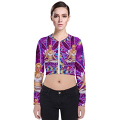 Long Sleeve Zip Up Bomber Jacket 