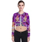 Psychedelic Meditation  CBDOilPrincess  71bfb2da-e92a-4d84-8ee3-468fa9cd04c2 Long Sleeve Zip Up Bomber Jacket