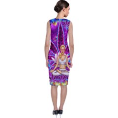 Sleeveless Velvet Midi Dress 