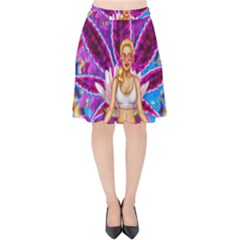 Velvet High Waist Skirt 