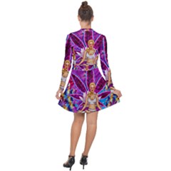 Long Sleeve Panel Dress 