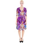Psychedelic Meditation  CBDOilPrincess  71bfb2da-e92a-4d84-8ee3-468fa9cd04c2 Wrap Up Cocktail Dress