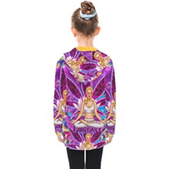 Kids  Double Breasted Button Coat 