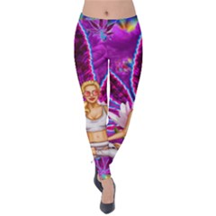 Velvet Leggings Front Velvet Leggings Front