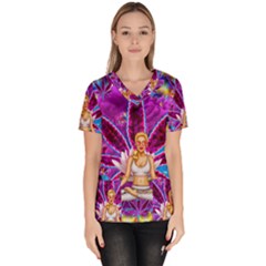 Women s V-Neck Scrub Top 