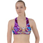 Psychedelic Meditation  CBDOilPrincess  71bfb2da-e92a-4d84-8ee3-468fa9cd04c2 Criss Cross Racerback Sports Bra