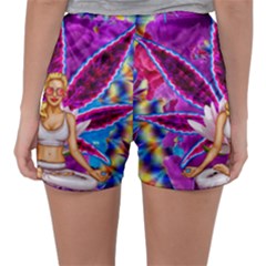 Women s Satin Sleepwear Shorts 