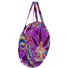 Giant Round Zipper Tote 