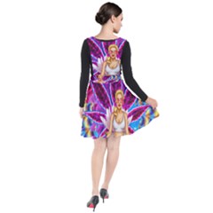 Plunge Pinafore Dress 